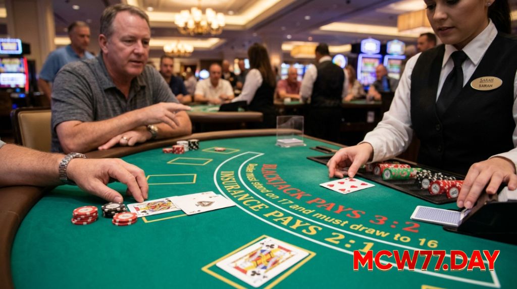 Blackjack Online MCW77: Luật Chơi Và Mẹo Đếm Bài Khó Thua