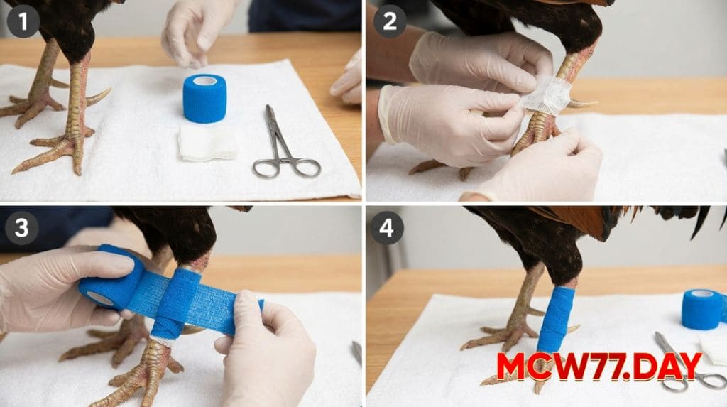 Cách Băng Cựa Gà Đá Chuẩn Thomo: 4 Bước Chắc Chắn, Đâm Hiểm
