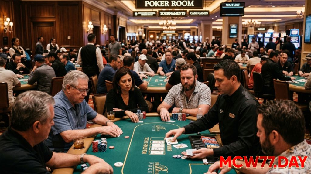 Poker Trực Tuyến MCW77: Sảnh Đấu Trí Săn Thưởng Khủng