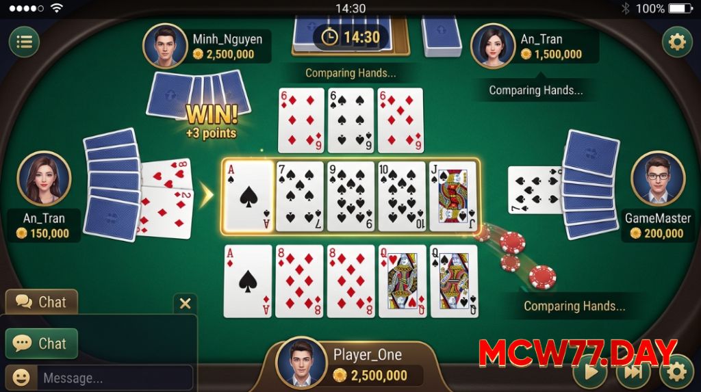 So Sánh Mậu Binh Với Tiến Lên Và Poker