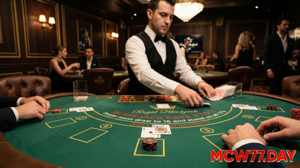 Xì Dách Hoàng Gia MCW77: Luật Chơi Và Mẹo Săn Hũ Thưởng Lớn